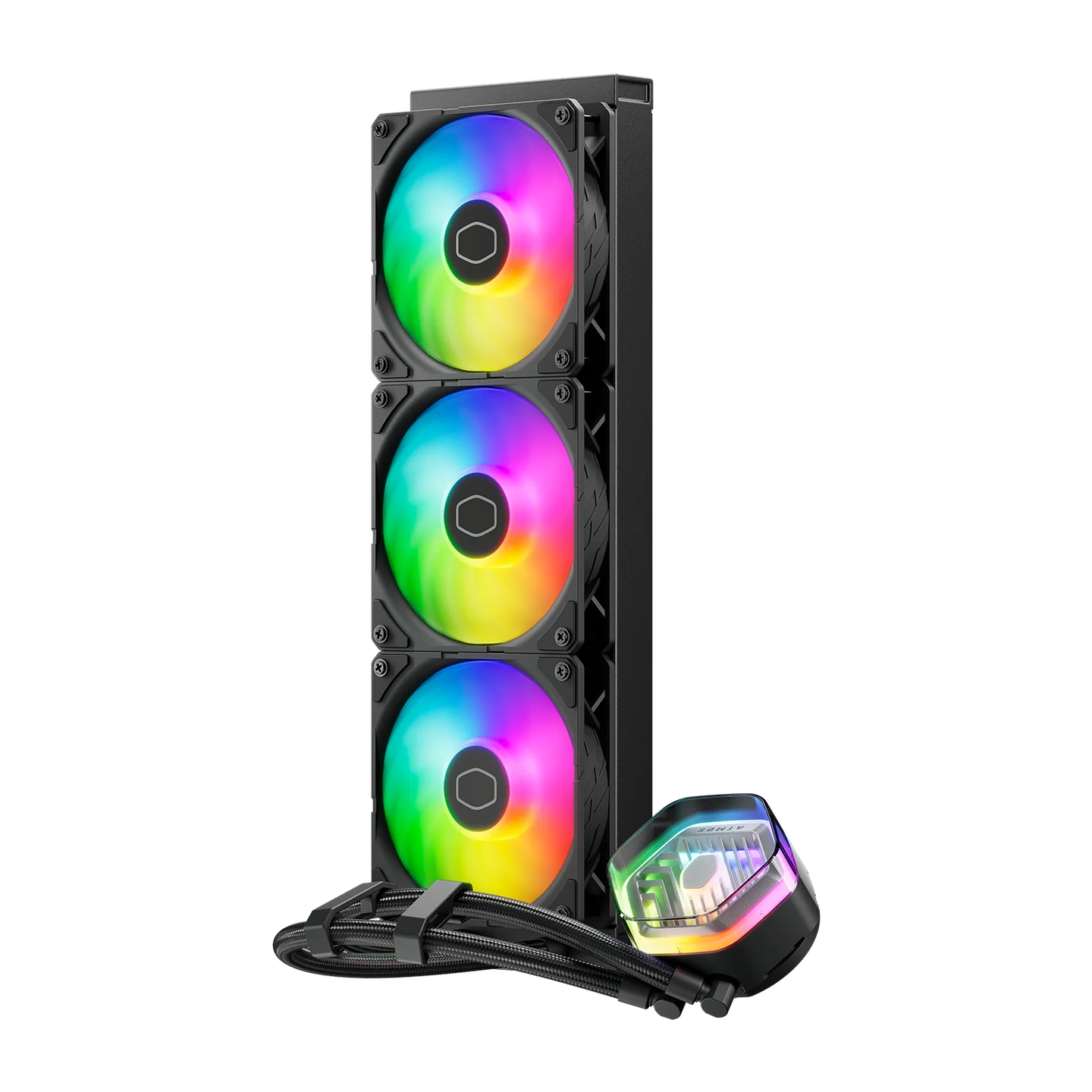 Cooler Master MasterLiquid 360 Atmos CPU Cooler - Black - Image 3