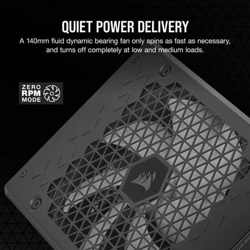 Corsair HX1200i 1200 Watt 80 Plus Platinum Fully Modular ATX Power Supply - Image 3