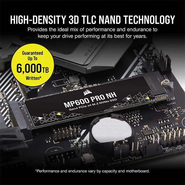 Corsair PRO NH MP600 4TB M.2 NVMe Gen4 Internal SSD - Image 7