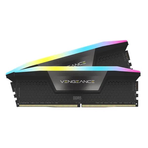Corsair Vengeance RGB 32GB (16GBx2) DDR5 7200MHz Ram (Black) - Image 3