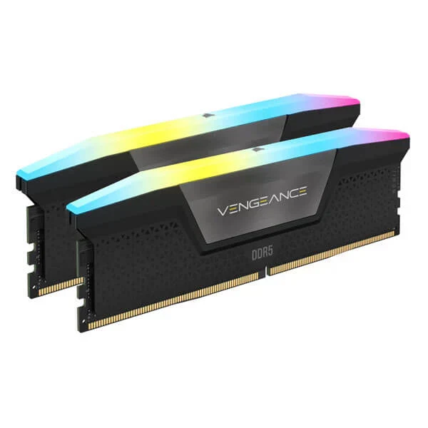 Corsair Vengeance RGB 32GB (16GBx2) DDR5 7200MHz Ram (Black) - Image 9