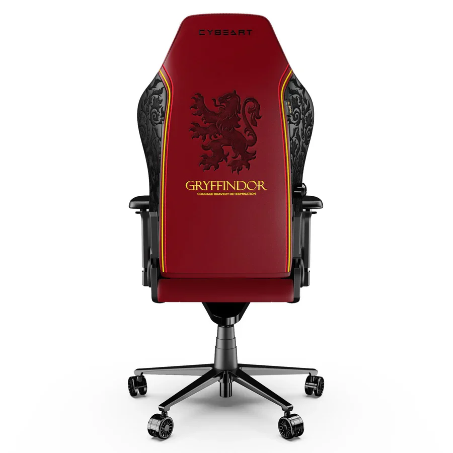 CYBEART Gryffindor Gaming Office Chair - Harry Potter 4D Armrest Inbuilt Lumbar Support Supreme PU Leather, Ergonomic, Recline & Tilt - Image 2