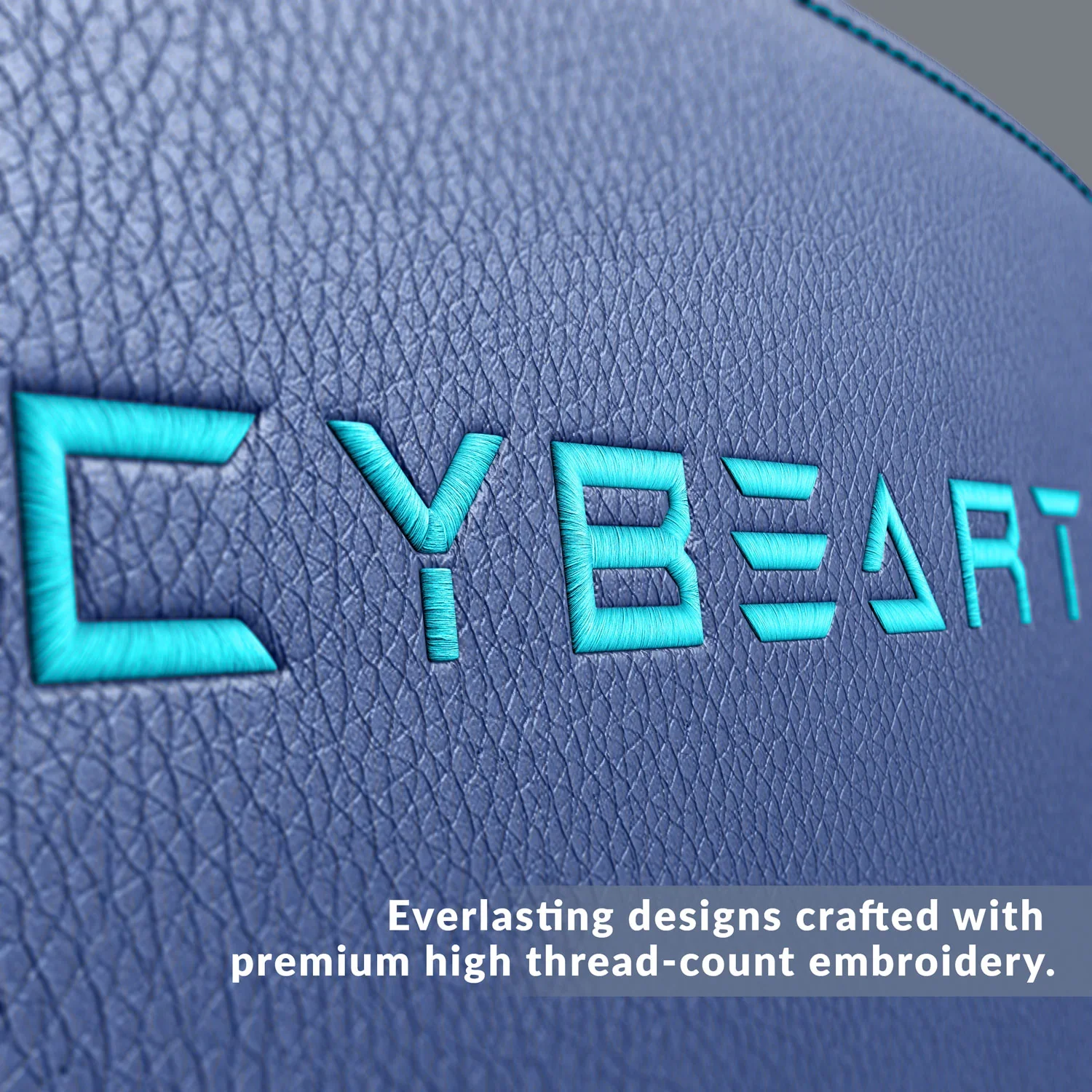 CYBEART Gujarat Titans Gaming Office Chair 4D Armrest Inbuilt Lumbar Support Supreme PU Leather, Ergonomic, Recline & Tilt - Image 10