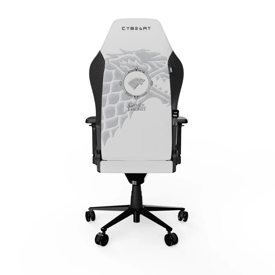 CYBEART House Stark Gaming Office Chair - Game of Thrones 4D Armrest Inbuilt Lumbar Support Supreme PU Leather, Ergonomic, Recline & Tilt - Image 2