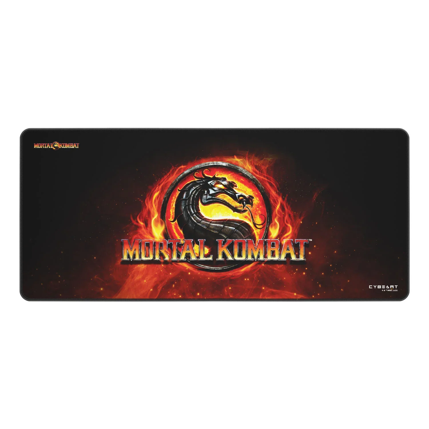 Cybeart Mortal Kombat Gaming Desk Mat (XXL - 900x400x4mm) Waterproof, Never Slip Base, Stitched Edges, Esports Grade