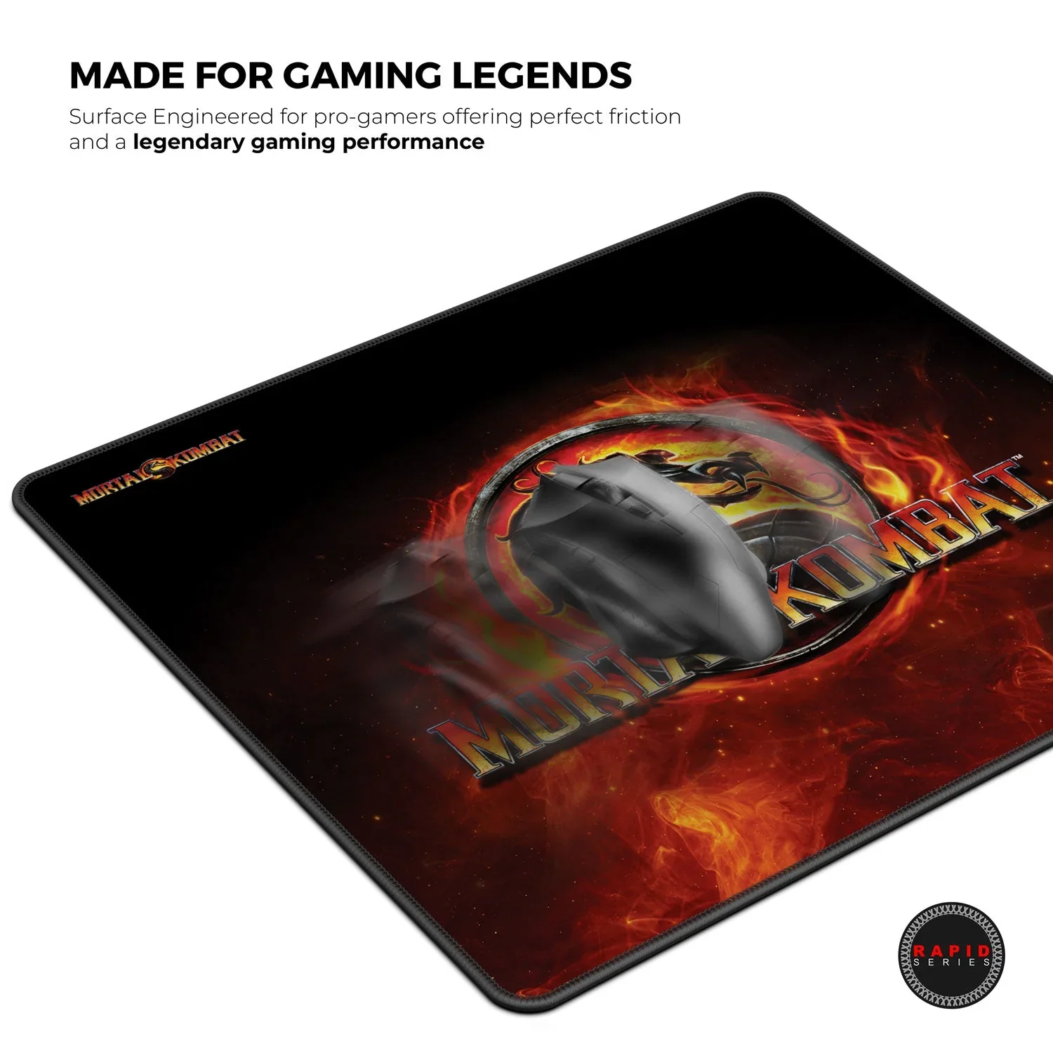 Cybeart Mortal Kombat Gaming Mouse Pad (Large - 450x400x4mm) Waterproof, Never Slip Base, Stitched Edges, Esports Grade - Image 5