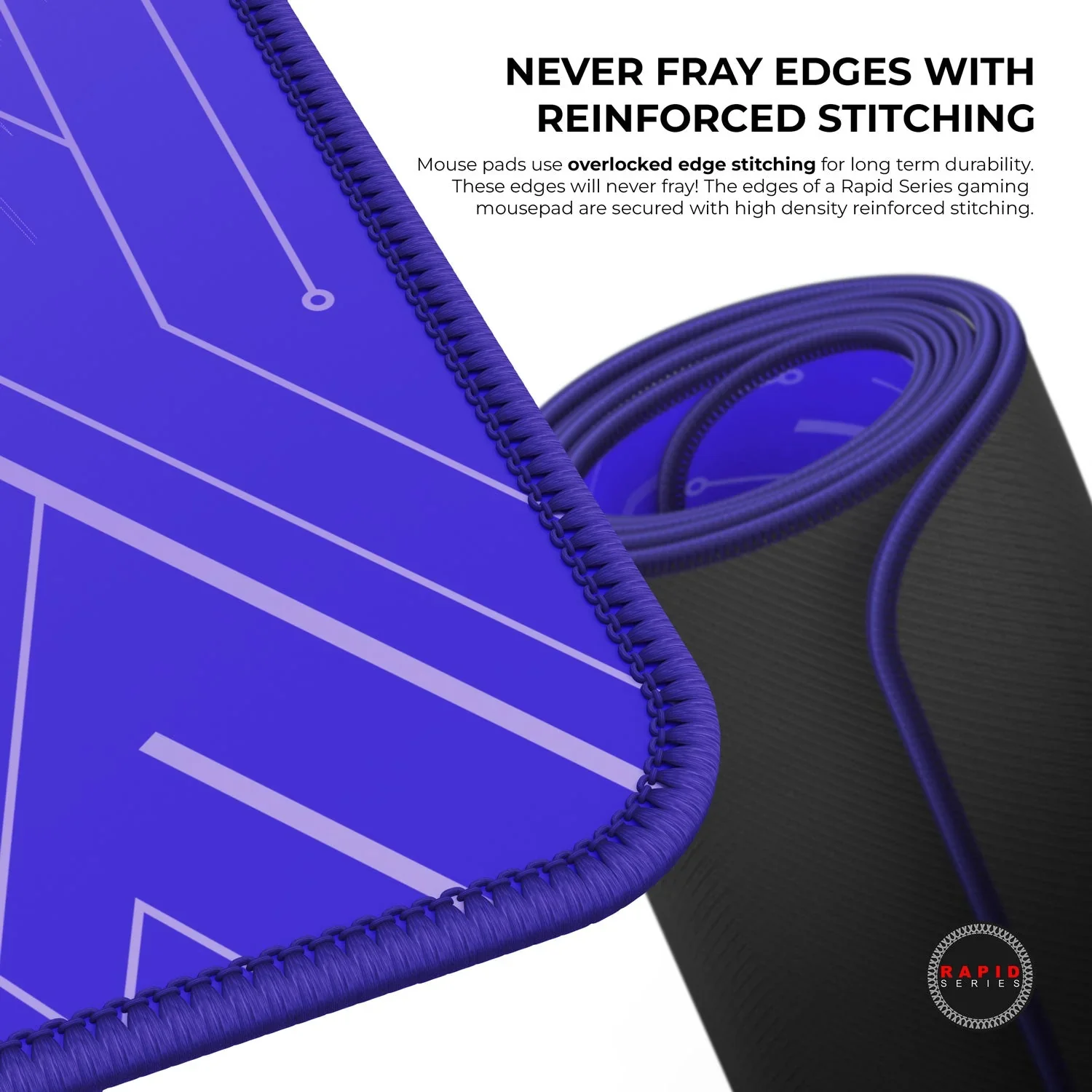 Cybeart Revenant Esports Gaming Desk Mat (XXL - 900x400x4mm) Waterproof, Never Slip Base, Stitched Edges, Esports Grade - Image 4