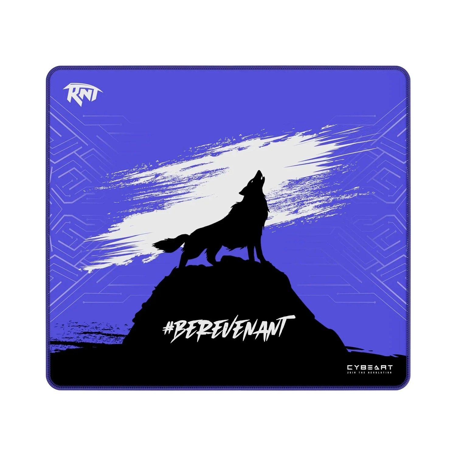 Cybeart Revenant Esports Gaming Mouse Pad (Large - 450x400x4mm) Waterproof, Never Slip Base, Stitched Edges, Esports Grade