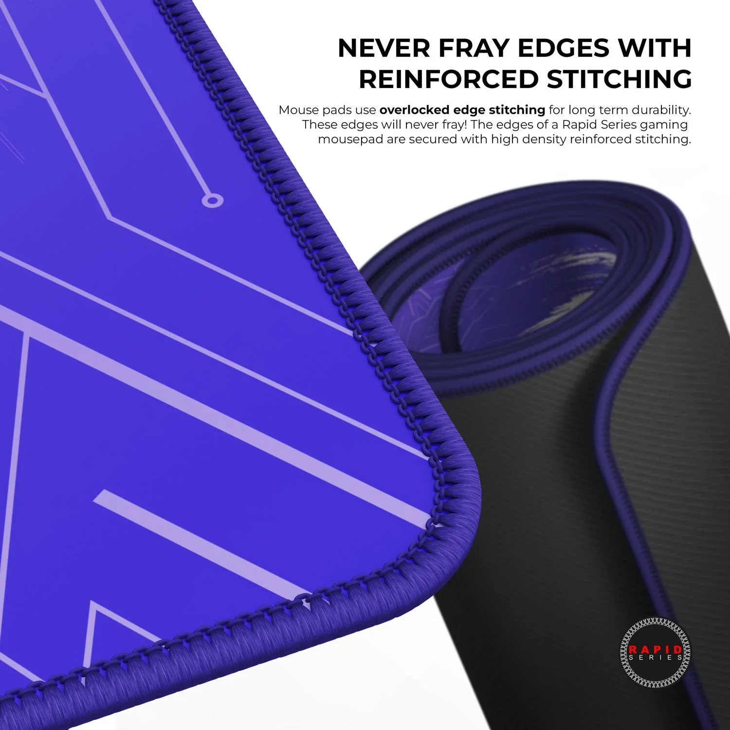 Cybeart Revenant Esports Gaming Mouse Pad (Large - 450x400x4mm) Waterproof, Never Slip Base, Stitched Edges, Esports Grade - Image 4