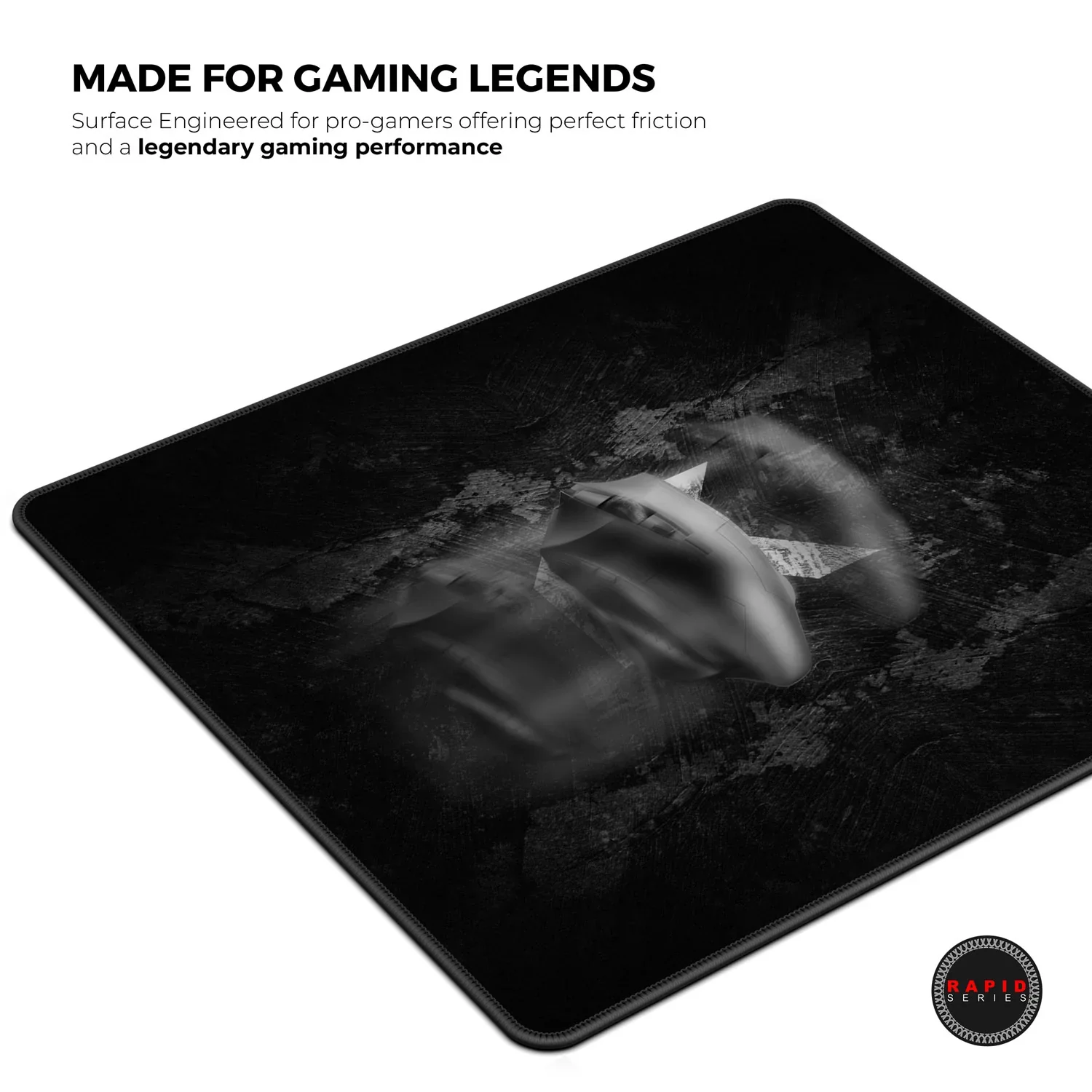 Cybeart Signature Edition Gaming Mouse Pad (Large - 450x400x4mm) Waterproof, Never Slip Base, Stitched Edges, Esports Grade - Image 6