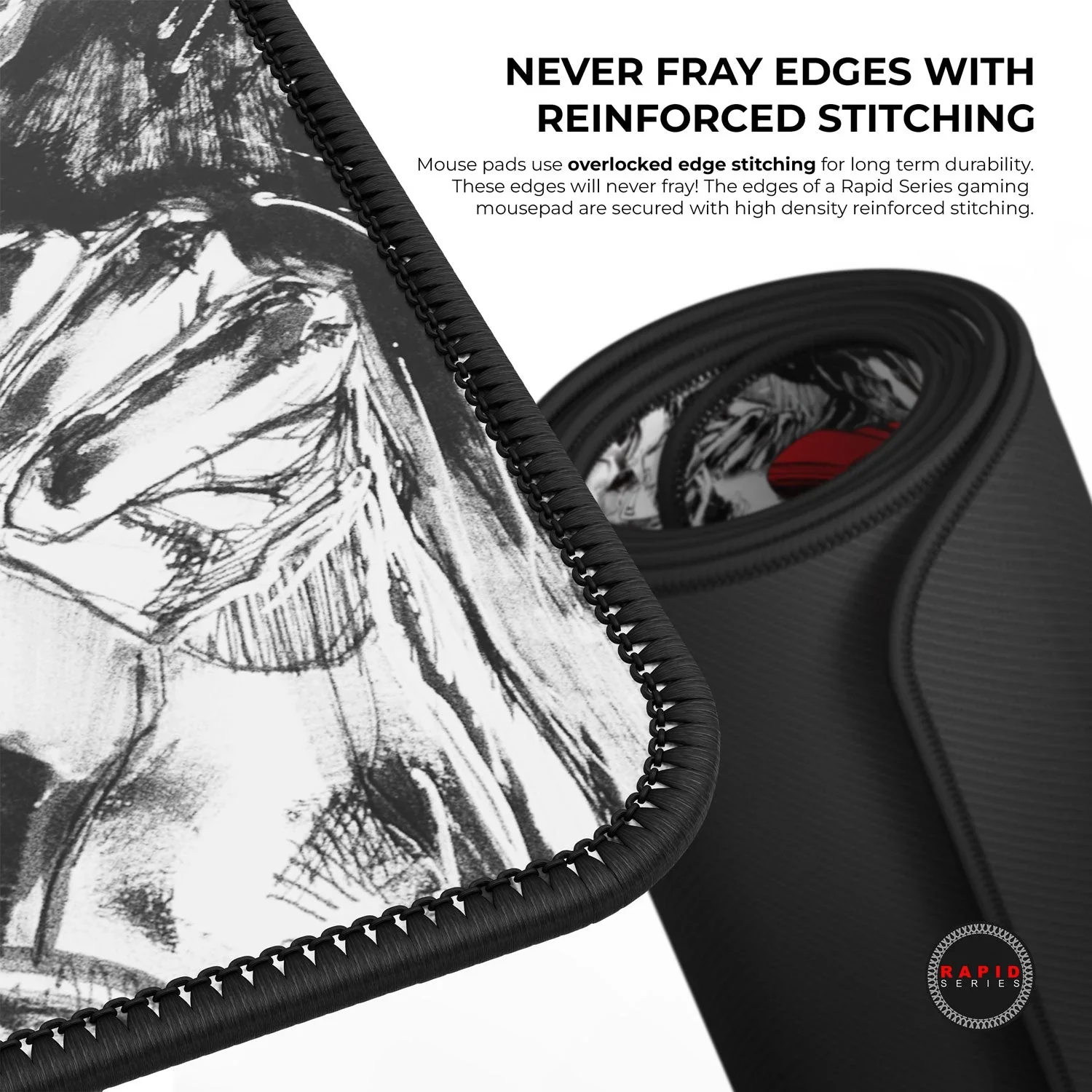 Cybeart Superman Jim Lee Edition Gaming Mouse Pad (Large - 450x400x4mm) Waterproof, Never Slip Base, Stitched Edges, Esports Grade - Image 4