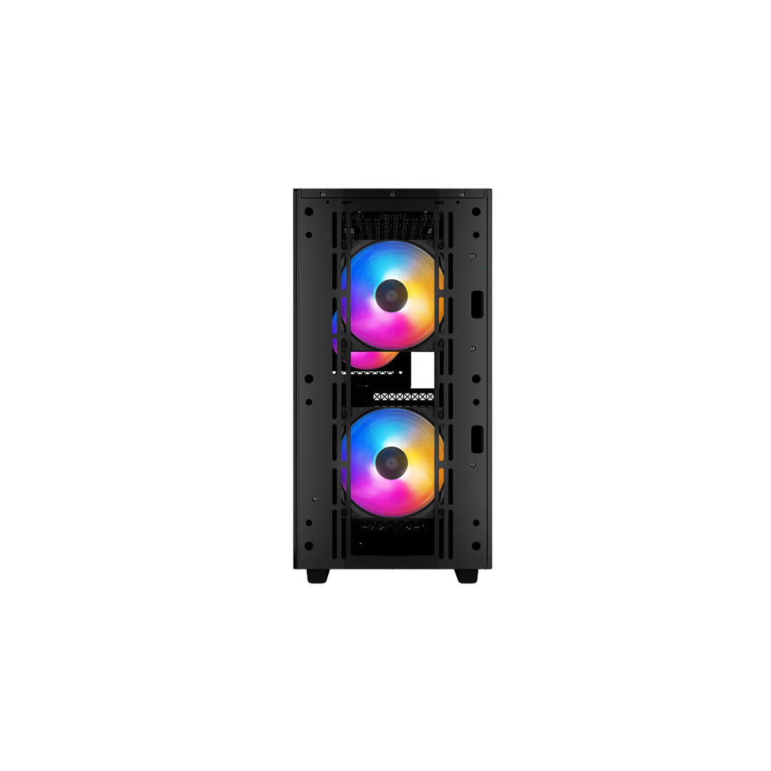 DeepCool Mesh Digital MATREXX 40 3FS Cabinet - Mini-ITX/Micro-ATX, 400mmx215mmx431mm, Black, ABS+SPCC+Tempered Glass, 4 Slots, 320mm VGA Length Limit, 20mm Cable Management, EAN: 6933412714569