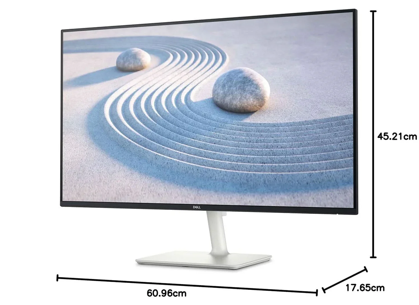 DELL S2725H 27" FHD IPS/100Hz/Grey Office Monitor - Image 2
