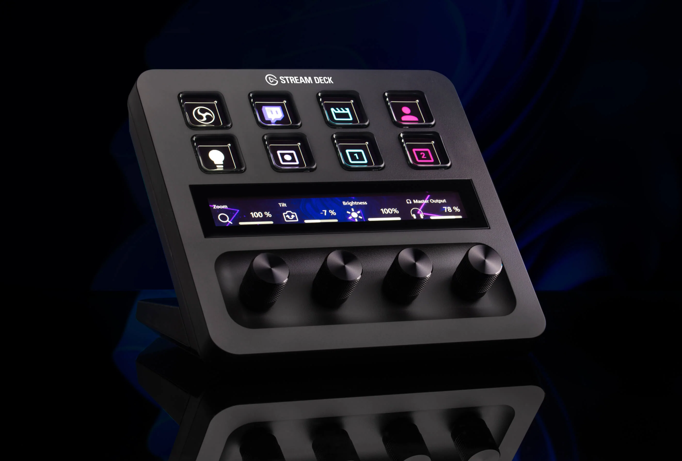 Elgato Stream Deck tech with customizable LCD keys, dials, and touch strip - Image 4