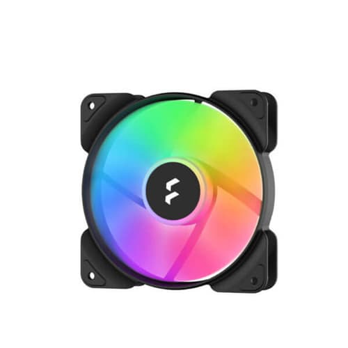 Fractal Aspect 12 RGB Black Frame Cabinet Fan (Single Pack) - Image 2