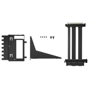 Fractal Flex 2 PCIe 4.0 Vertical GPU Riser with Bracket (Black) - Image 4