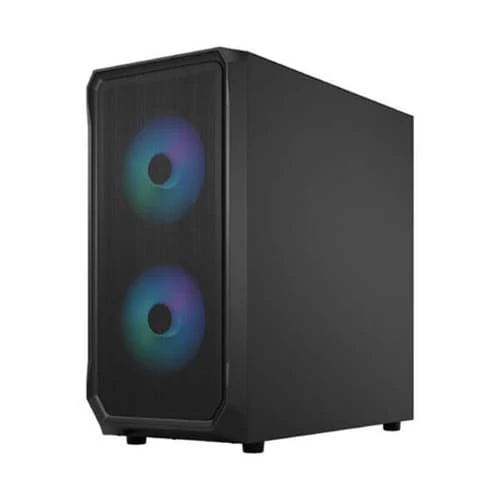 Fractal Focus 2 RGB Black TG Clear Tint Mid Tower Cabinet - Image 5