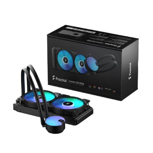 Fractal Lumen S24 RGB V2 CPU Liquid Cooler (Black) - Image 6