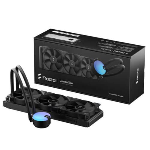 Fractal Lumen S36 V2 CPU Liquid Cooler (Black) - Image 6