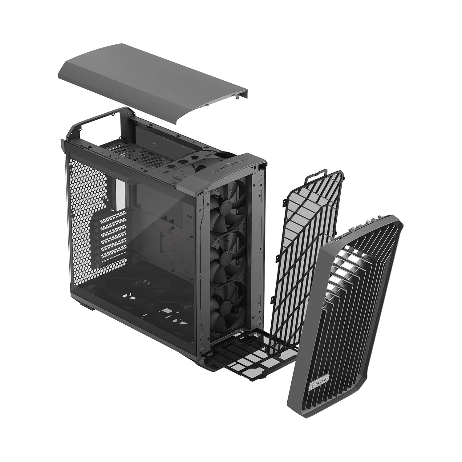 Fractal Torrent Gray TG Light Tint Mid Tower Cabinet - Image 8