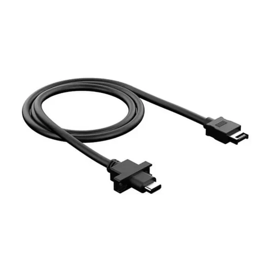 Fractal USB-C 10Gbps Cable – Model D (Black) - Image 2