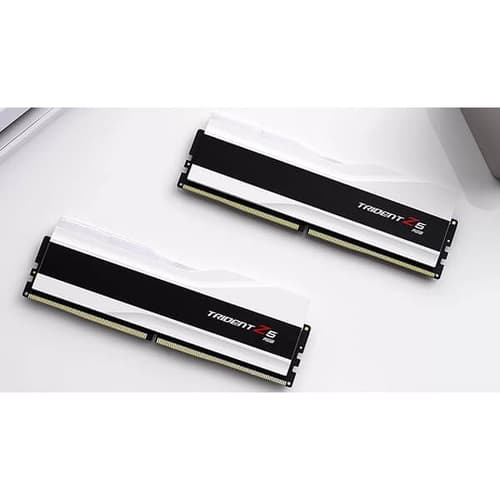 G Skill Trident Z5 RGB 64GB (32GBx2) DDR5 6000MHz Desktop RAM Matte White (F5-6000J3636F32GX2-TZ5RW) - Image 4