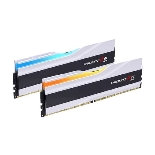 G Skill Trident Z5 RGB 64GB (32GBx2) DDR5 6000MHz Desktop RAM White (F5-6000J3040G32GX2-TZ5RW)
