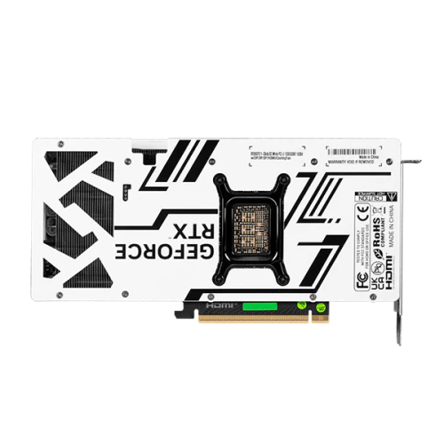 GALAX GeForce RTX 5070 1-Click OC 12GB GDDR7 Gaming Graphics Card (White) - Image 5