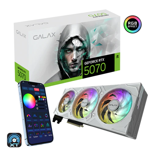 GALAX GeForce RTX 5070 EX Gamer 1-Click OC 12GB GDDR7 Graphics Card - Image 9