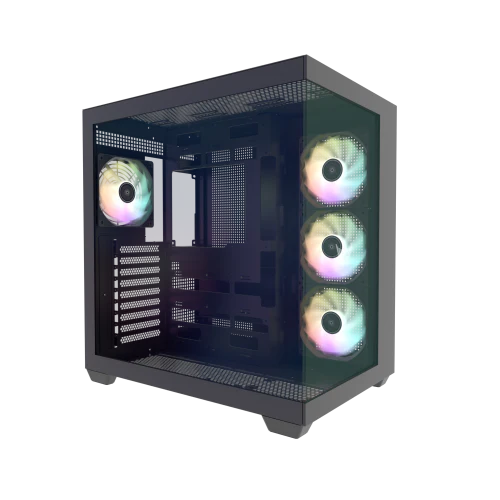 GALAX HOF ALLSYNQ PC CASE with 4 ARGB Fans - Image 2