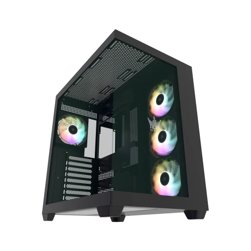 GALAX HOF ALLSYNQ PC CASE with 4 ARGB Fans - Image 4