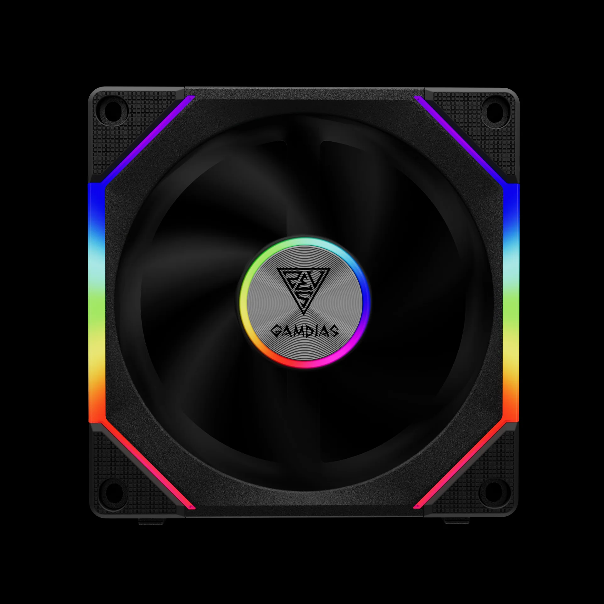 GAMDIAS AEOLUS P2-1203 Auto RGB Cabinet Fan - Image 2