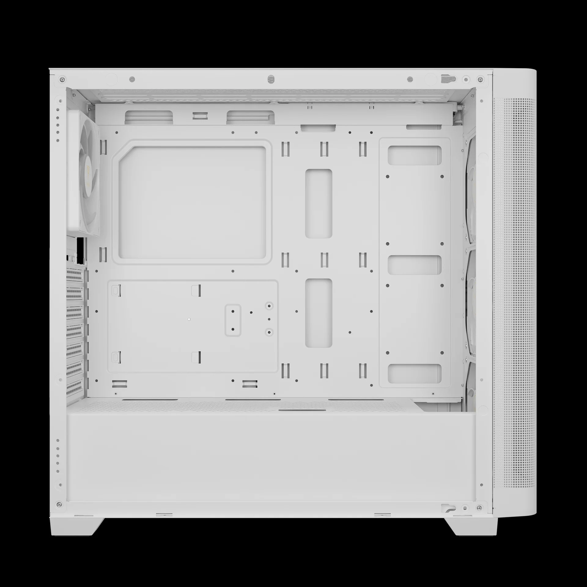 GAMDIAS ATHENA M3 White Stylish Mesh Front Case with Pre Installed ARGB Fans - Image 7