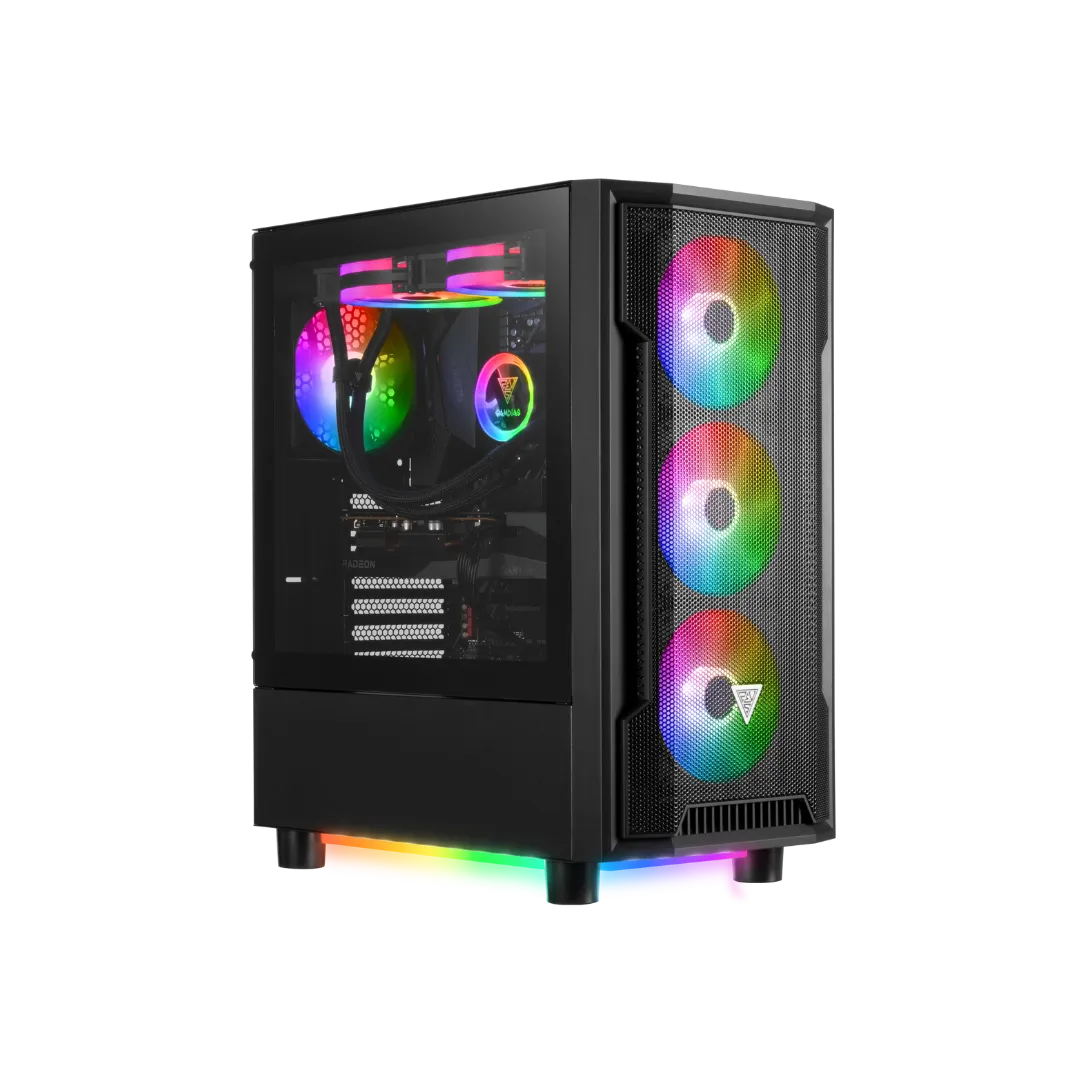 Gamdias Athena M6 Black ARGB Mid Tower Cabinet
