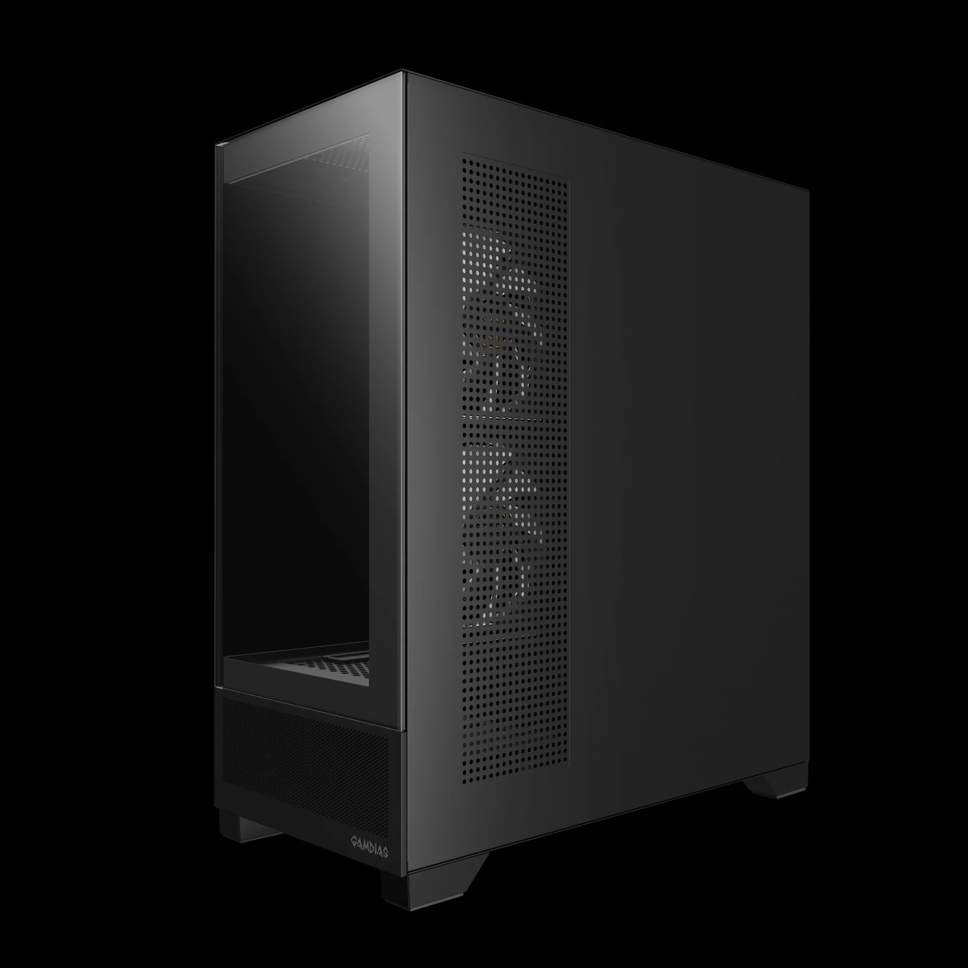 GAMDIAS ATLAS M1 ARGB Mid Tower Case with Side & Rear Fans - Image 7