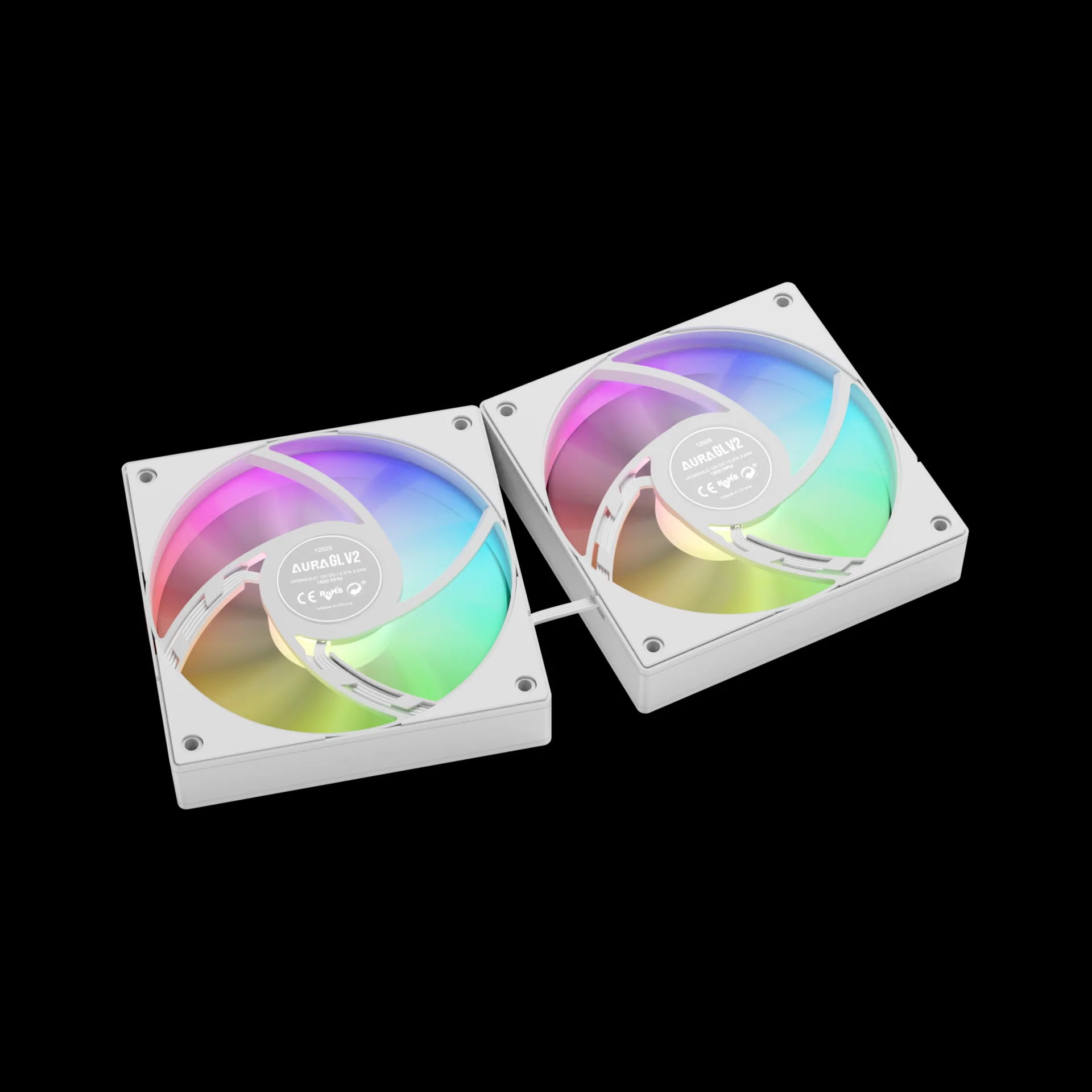 GAMDIAS AURA GL240 V2 WH High Performance 240mm ARGB Liquid Cooler with Universal Socket Support - Image 8