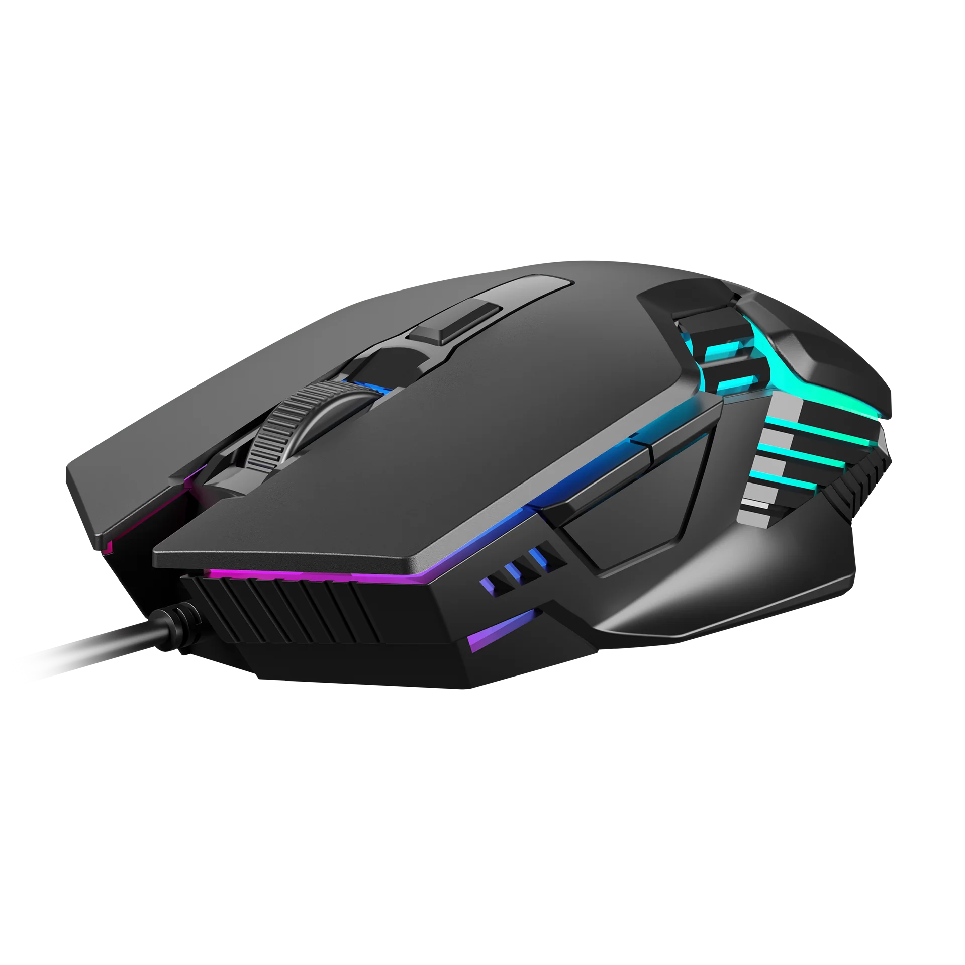 GAMDIAS AURA GS4 High Precision RGB Gaming Mouse with 6 Functional Keys