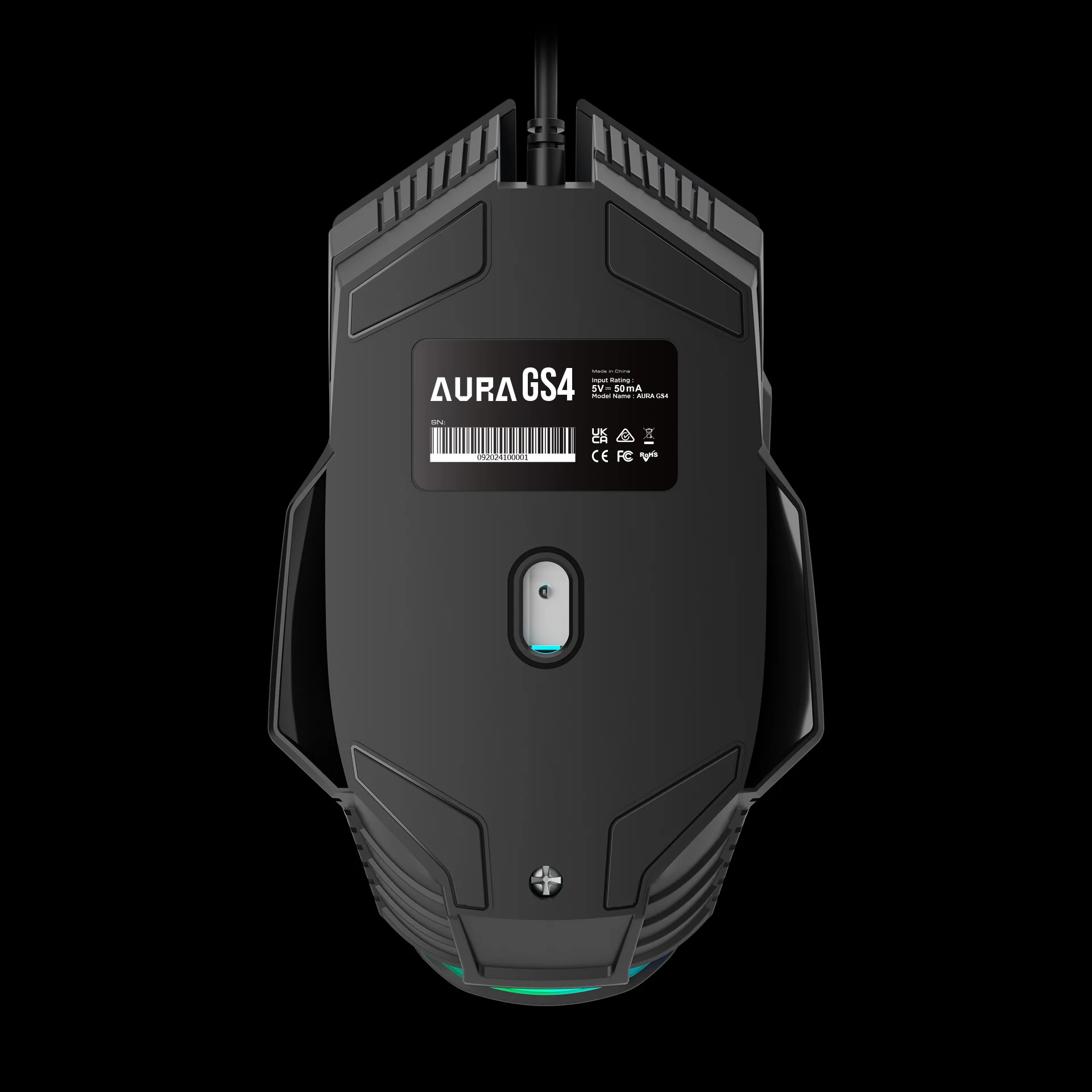 GAMDIAS AURA GS4 High Precision RGB Gaming Mouse with 6 Functional Keys - Image 5