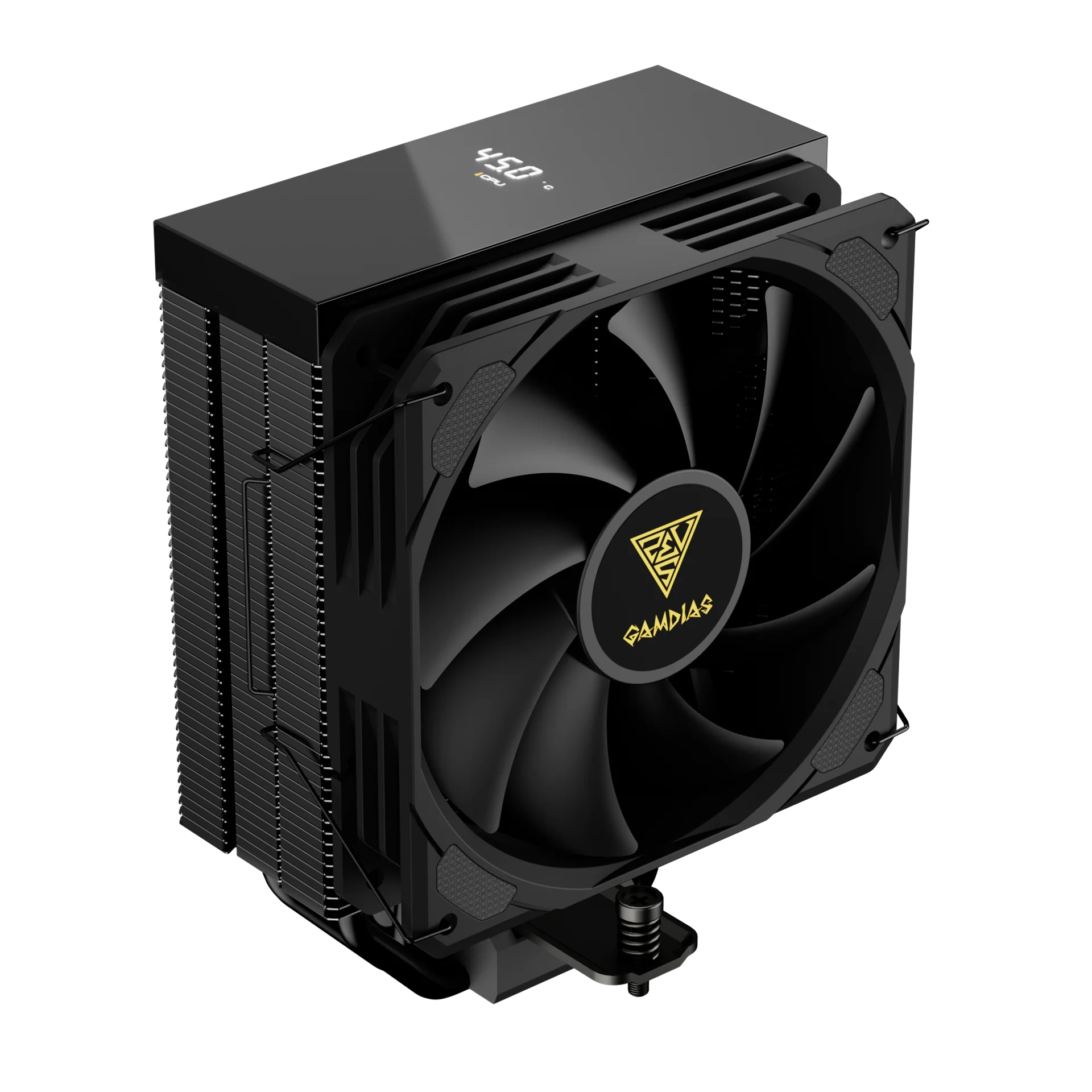 GAMDIAS BOREAS E2-410 Black-120mm CPU Air Cooler with 4 Copper Heat Pipes