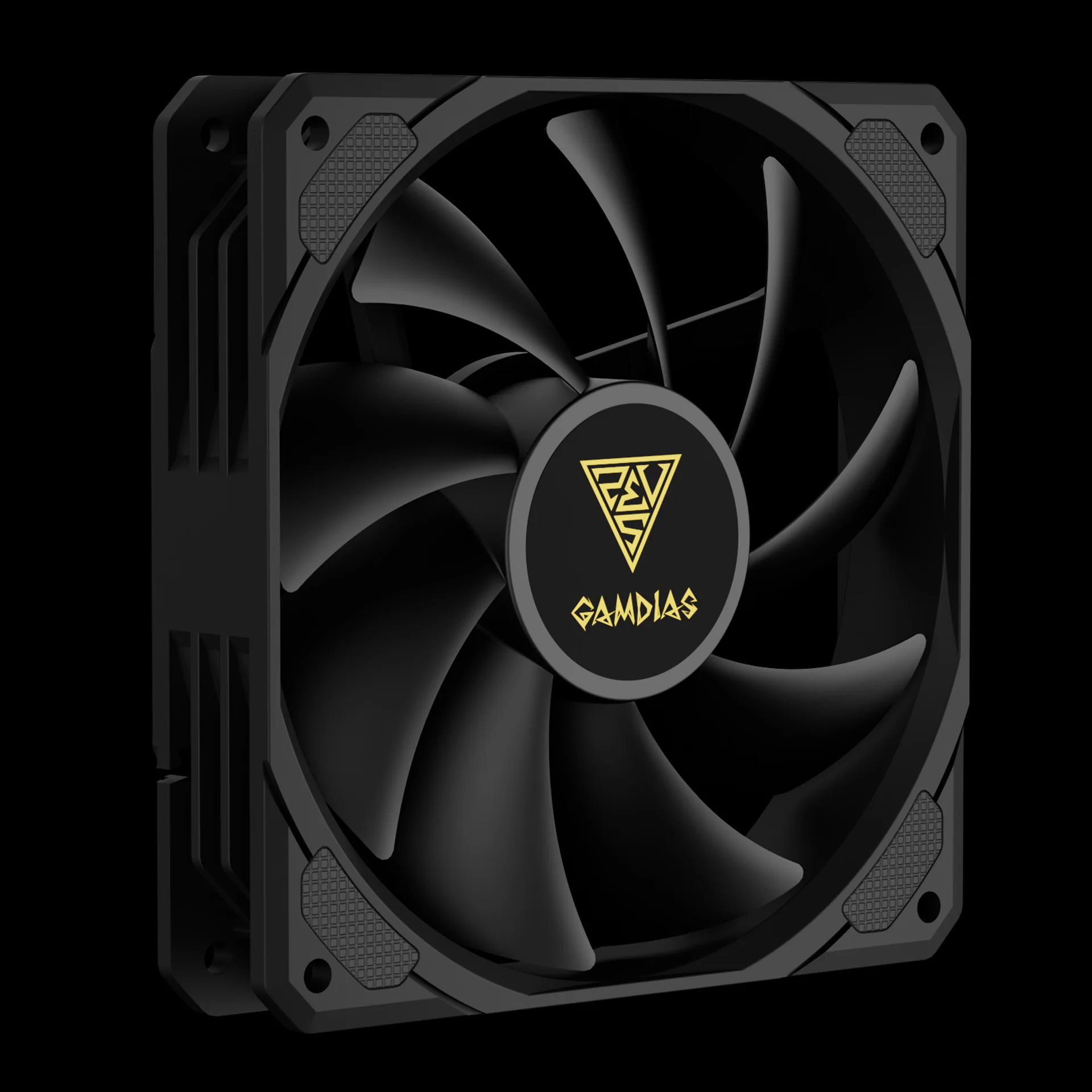 GAMDIAS BOREAS E2-410 Black-120mm CPU Air Cooler with 4 Copper Heat Pipes - Image 5