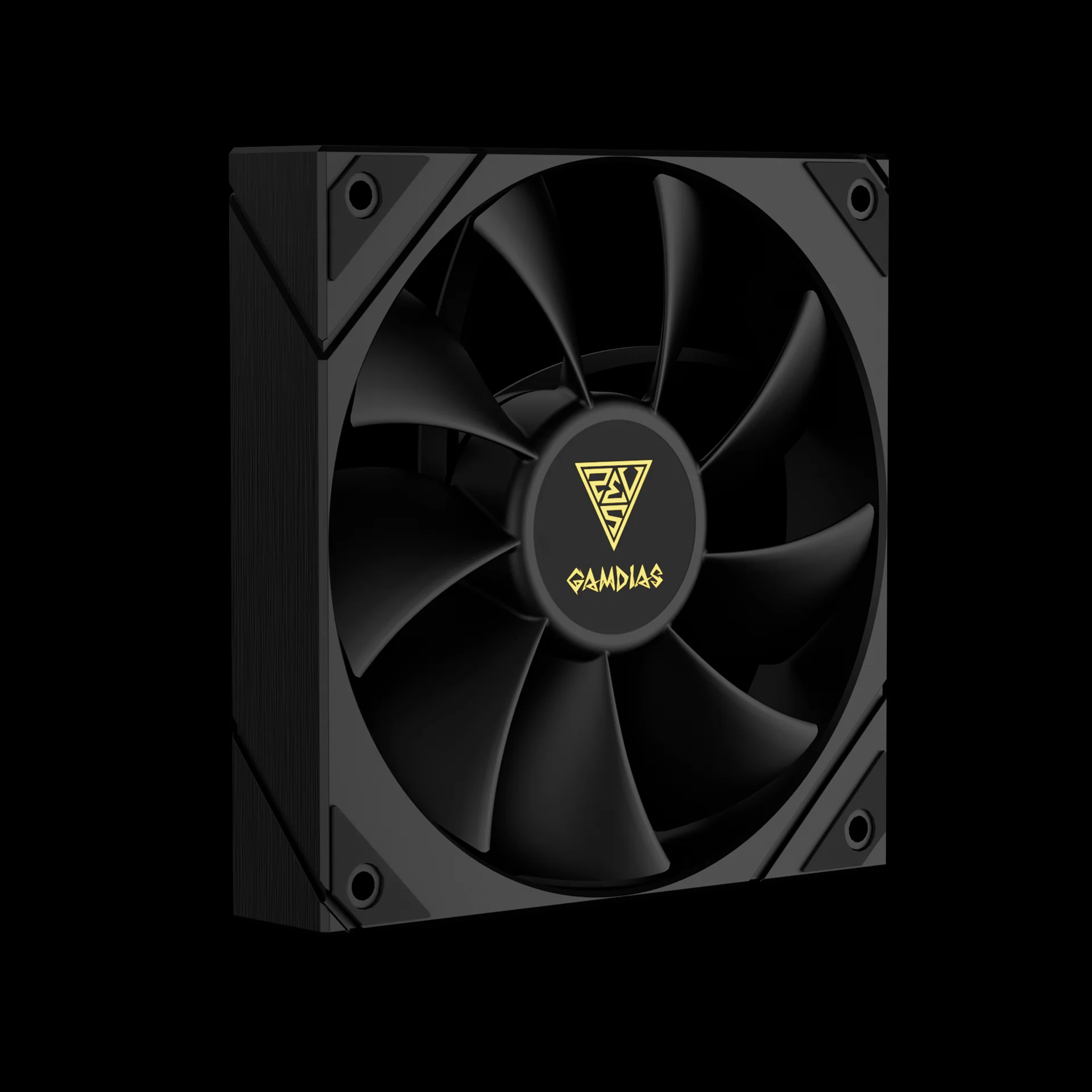 GAMDIAS BOREAS M2-51D Black-120mm CPU Air Cooler with Digital Display & 5 Copper Heat Pipes - Image 5