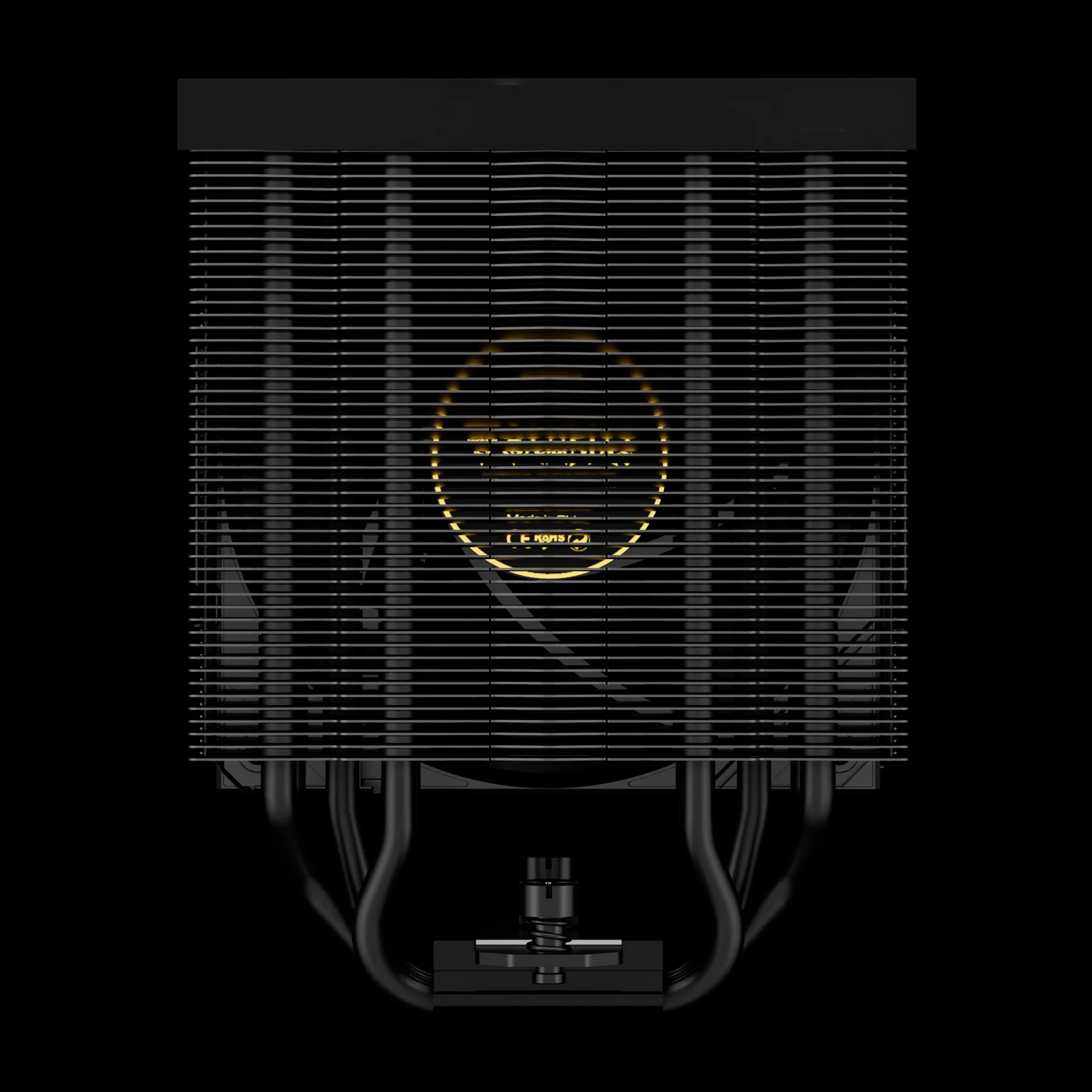 GAMDIAS BOREAS M2-51D Black-120mm CPU Air Cooler with Digital Display & 5 Copper Heat Pipes - Image 7