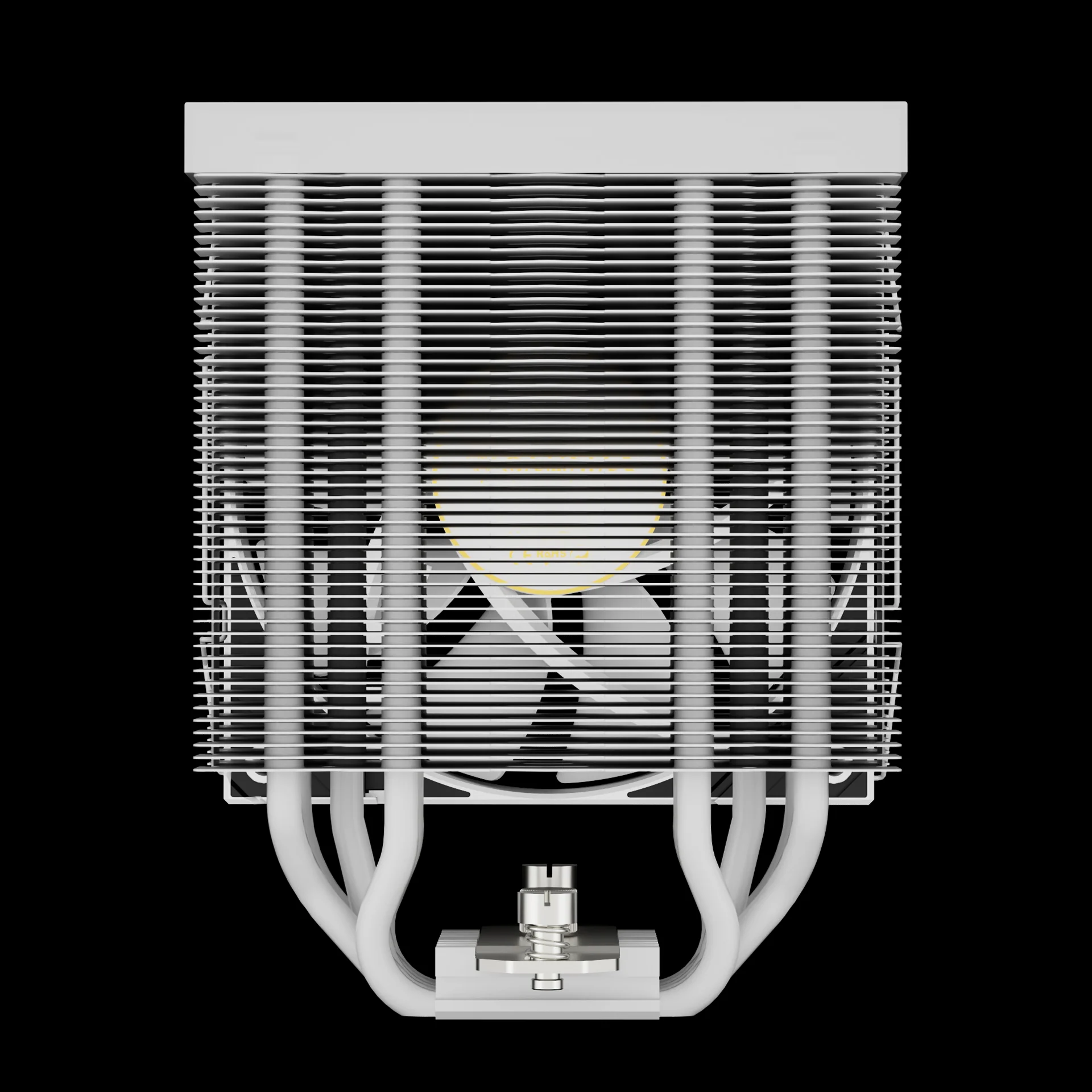 GAMDIAS BOREAS M2-51D WH White-120mm CPU Air Cooler with Digital Display & 5 Copper Heat Pipes - Image 7