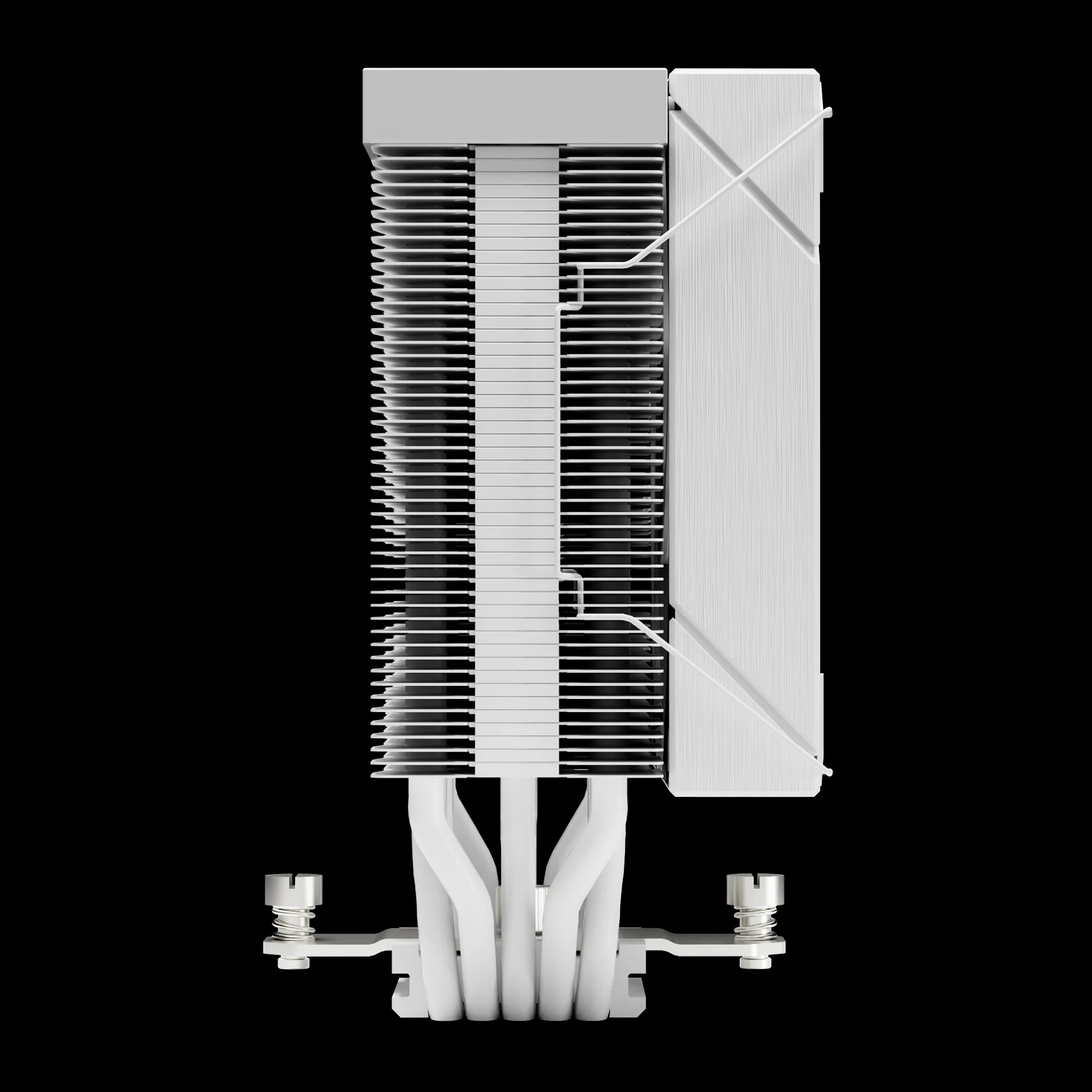 GAMDIAS BOREAS M2-51D WH White-120mm CPU Air Cooler with Digital Display & 5 Copper Heat Pipes - Image 8