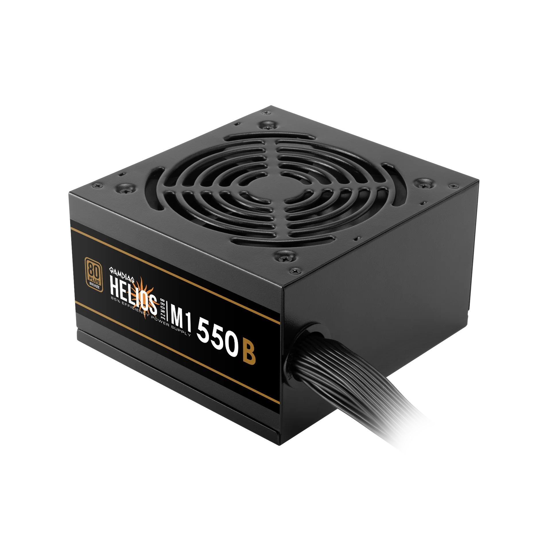GAMDIAS HELIOS M1-550B Compact 550W ATX Power Supply with Advanced Protections