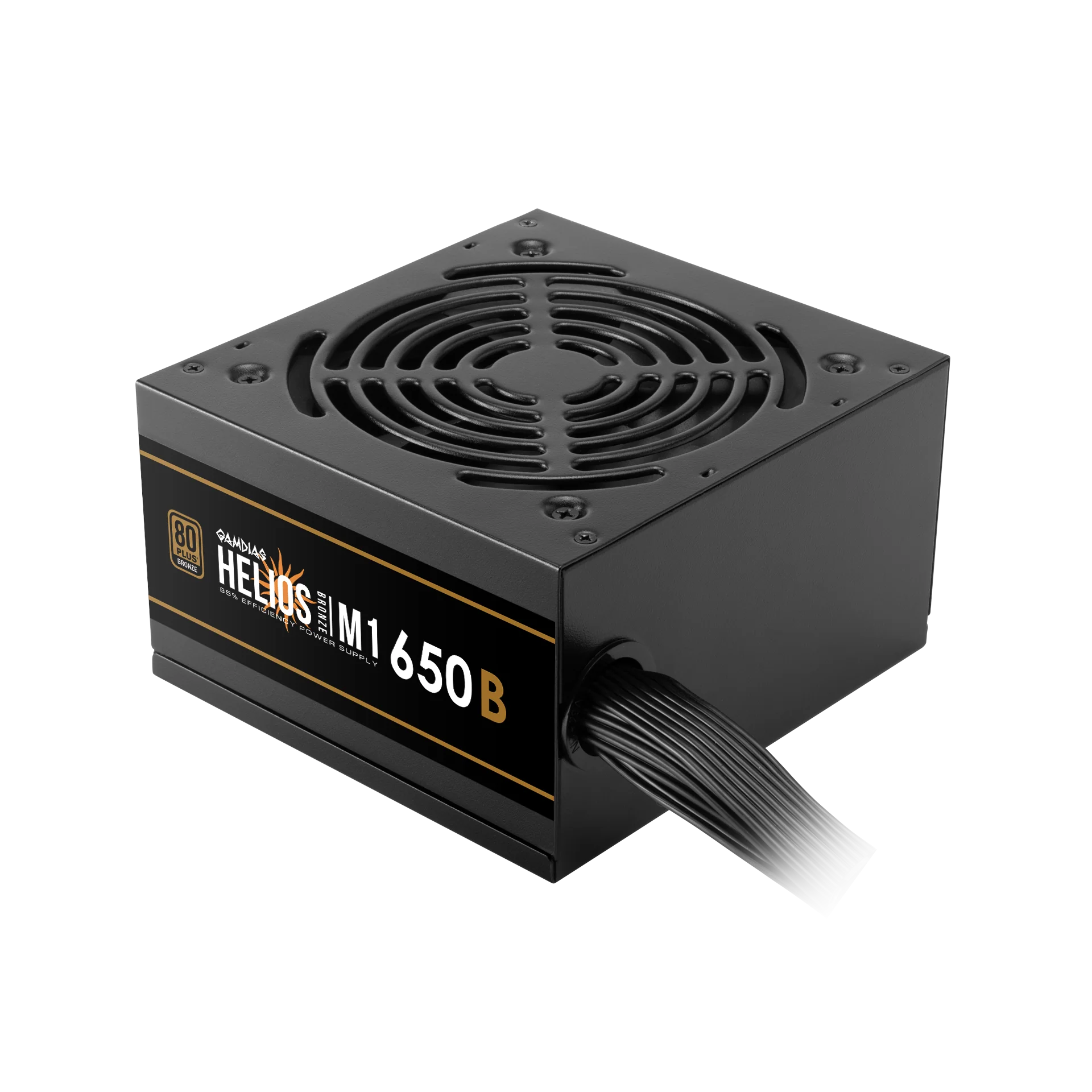 GAMDIAS HELIOS M1-650B Efficient 650W PSU for Gaming PCs