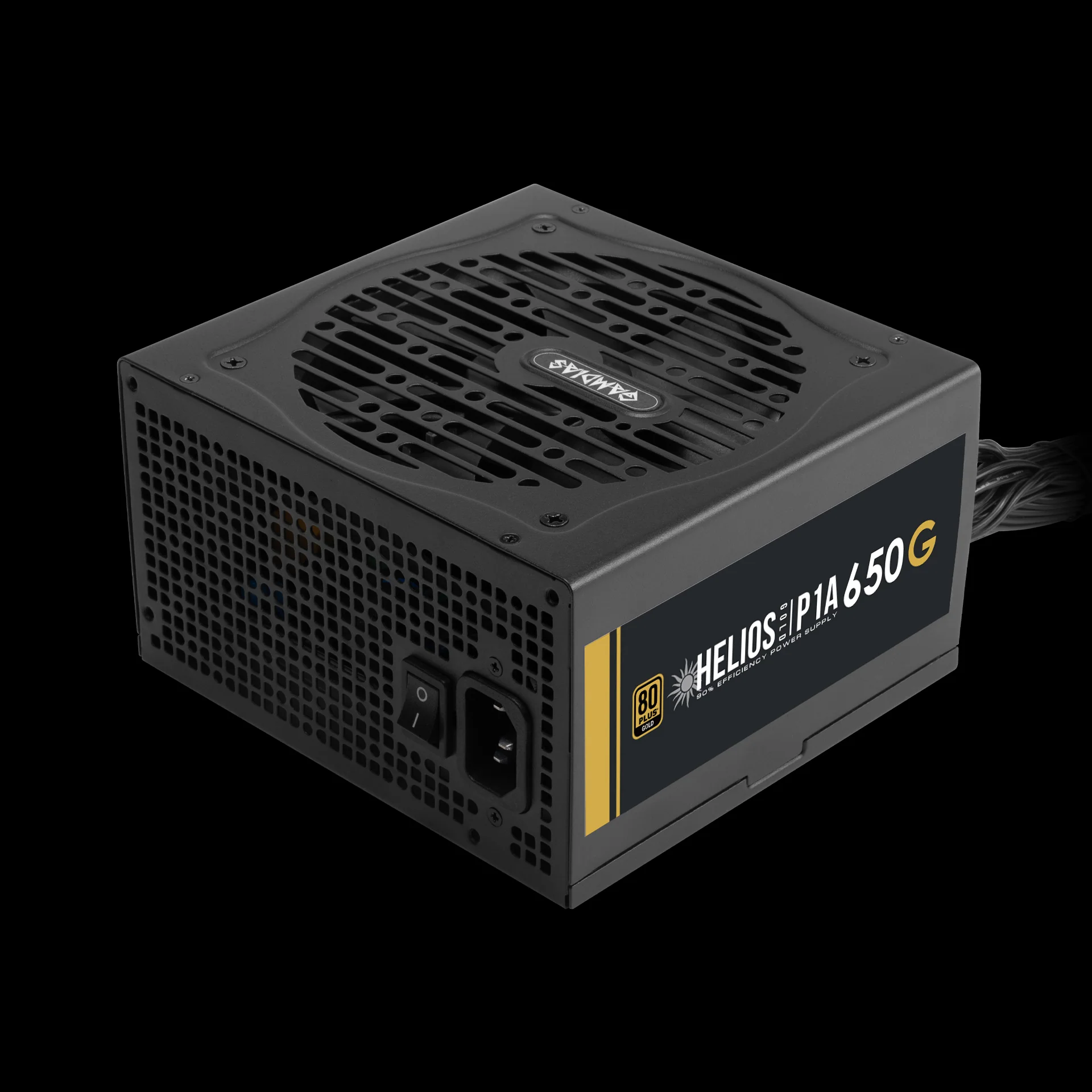 GAMDIAS HELIOS P1A-650G Stable and Efficient 650W Power Supply Unit - Image 2