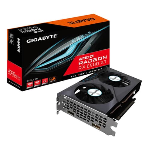 Gigabyte AMD RDNA 2 Radeon RX 6500 XT Eagle 4GB GDDR7 Graphics Card
