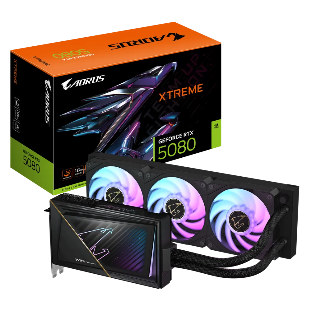 Gigabyte Aorus GeForce RTX 5080 XTREME WATERFORCE 16G Graphics Card - Image 7