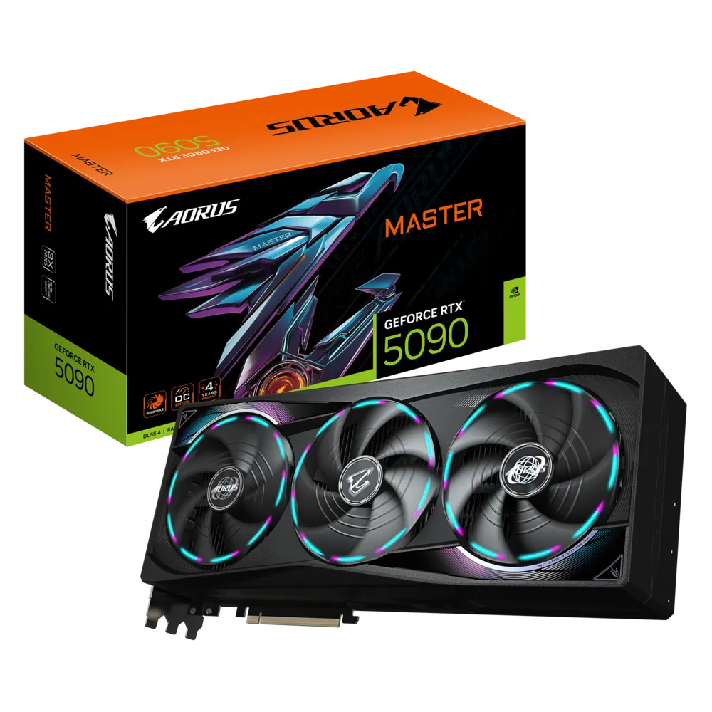 Gigabyte AORUS GeForce RTX 5090 MASTER 32G Graphics Card - Image 10